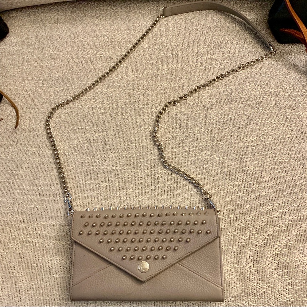 Rebecca Minkoff Studded Wallet on Chain